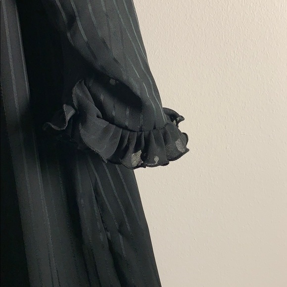 Vintage Sheer Black Dress - Picture 5 of 5